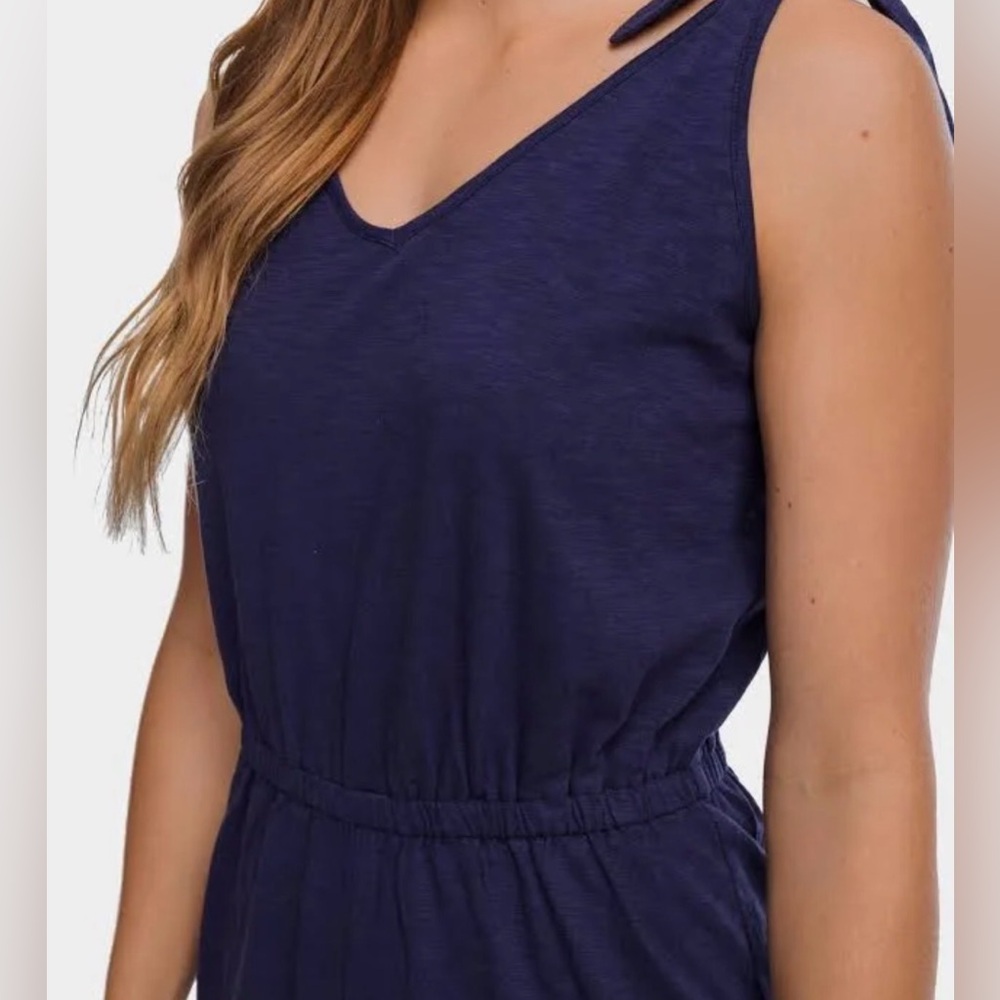 Southern Tides Tillie Sun Farer Shoulder Tie Romper S - Picture 3 of 7